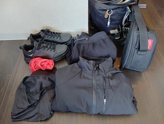 出発時のファッション