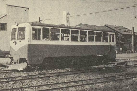 簡易軌道の気動車