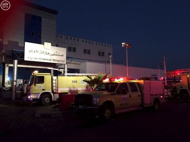 サウジアラビアの病院で火災､25人死亡