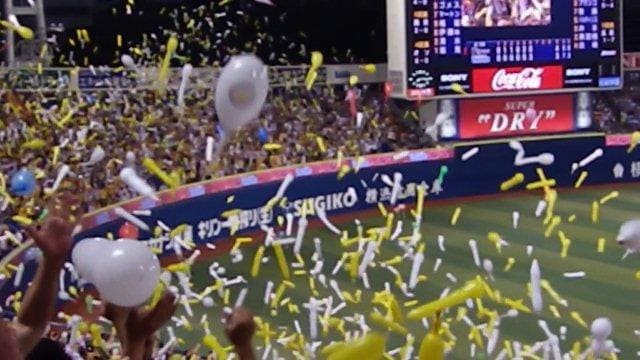 こちらも阪神のジェット風船