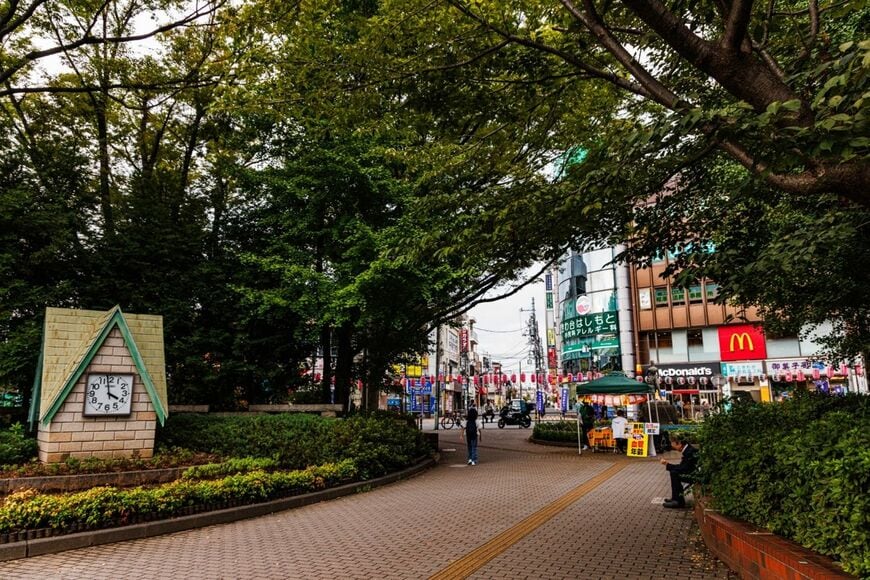 東武東上線 ときわ台駅 北口広場