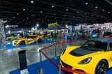 バンコク・インターナショナル・オートサロン2022の会場内（筆者撮影）