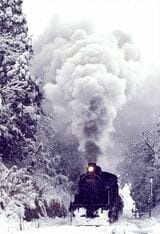 8620形（28651号機）吹雪の花山峠越え 越美北線牛ケ原―計石 1972年11月（撮影：南正時）
