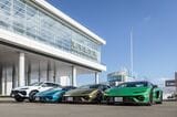 北海道で開催されたランボルギーニ「テメラリオ」「ウルスSE」試乗会の様子（写真：Lamborghini）