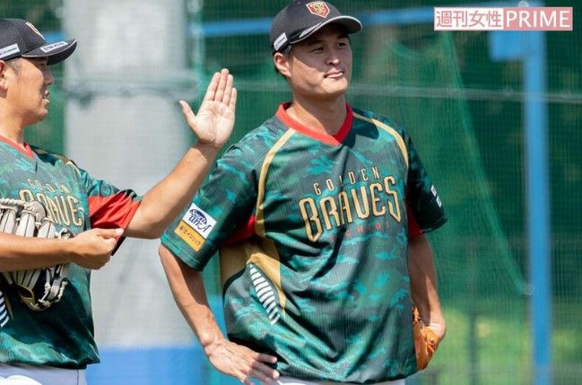 チーム練習に初参加した『ティモンディ』の高岸宏行