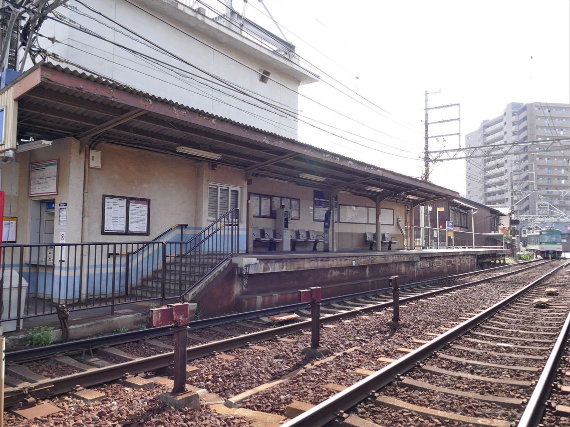 のどかな雰囲気の京阪三井寺駅