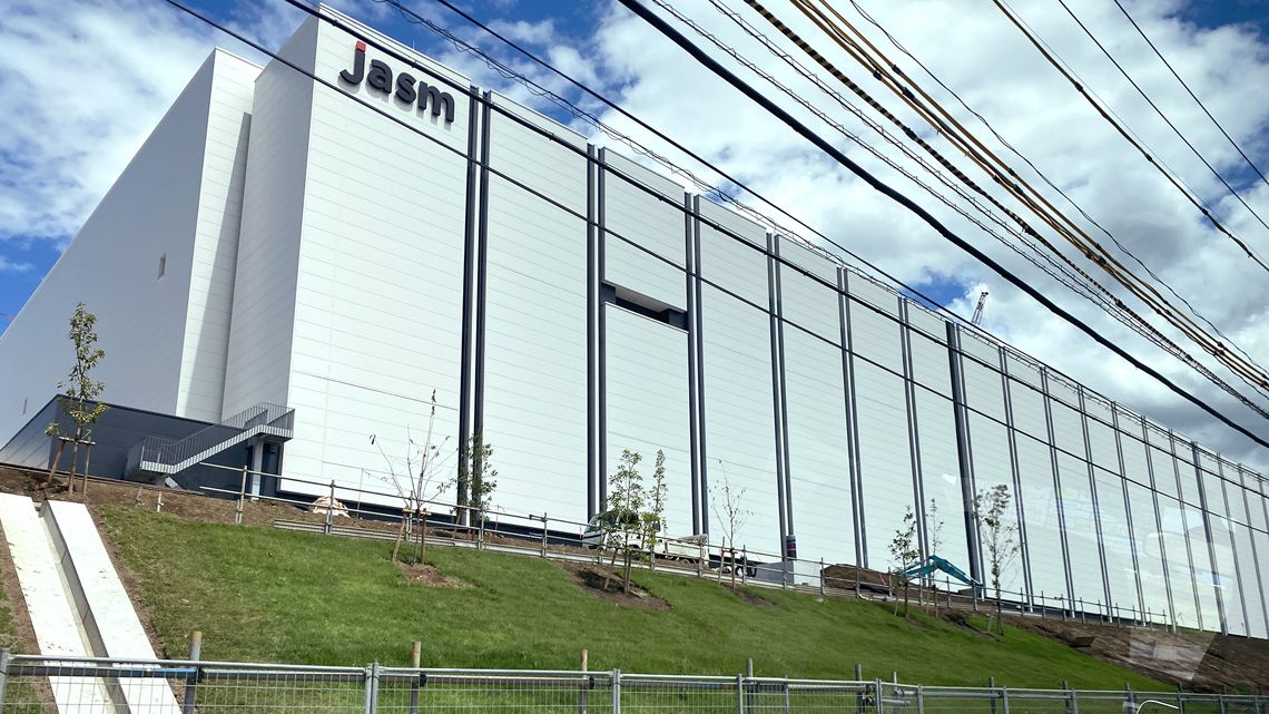 JASM第1工場の外観