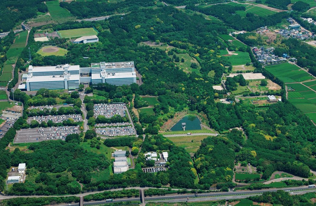 自然共生サイトの沼津工場は敷地面積の80％弱を緑地が占める（写真：富士通）