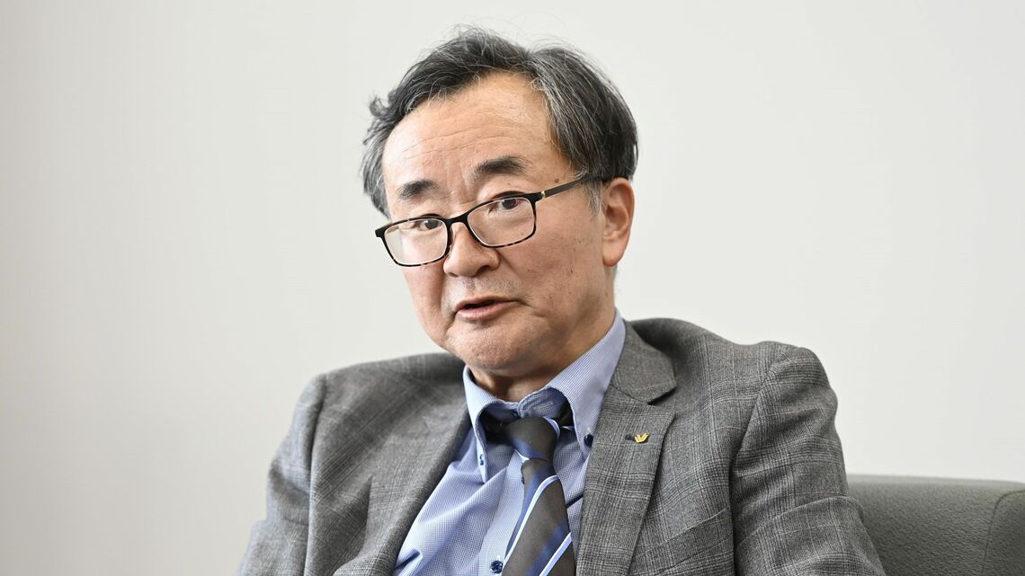 ワコールHDの矢島昌明社長（63）は抜本的な構造改革を進めている（撮影：ヒラオカスタジオ）