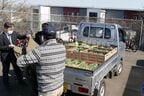 京急電鉄の実証実験。三崎口駅に野菜が到着