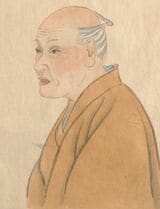 大田南畝肖像画