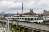 仙台市内を縦断する仙台市地下鉄南北線（筆者撮影）