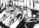 原爆の切り絵