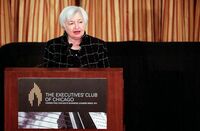 米FRBイエレン議長､3月利上げに言及　 海外リスク後退で､今後の見通しに自信