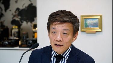 森岡毅氏のインタビュー写真