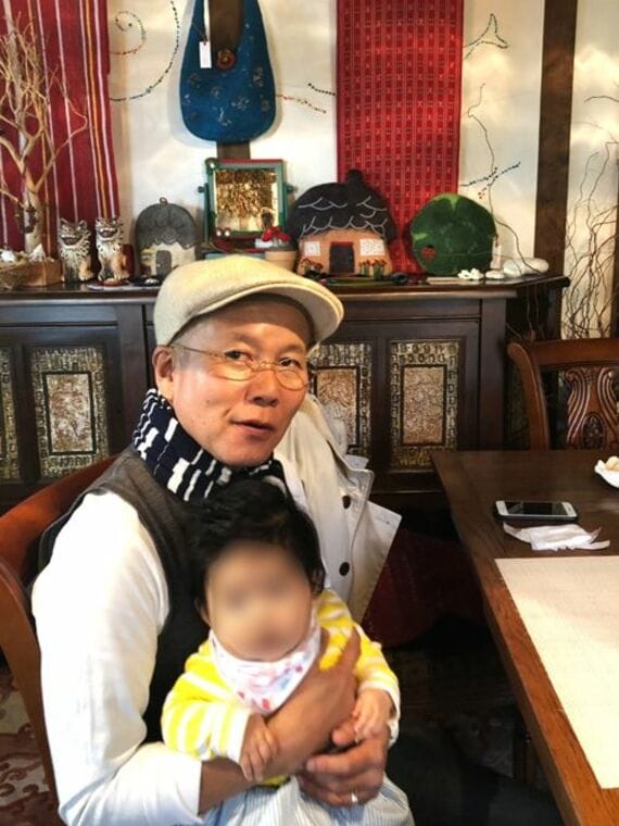 海嶋さんと娘さん