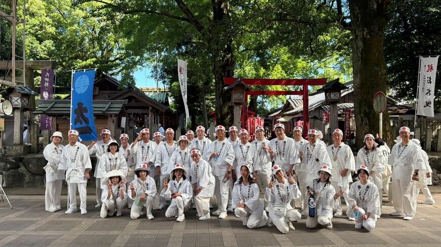 伊勢神宮の式年遷宮行事に参加した時の様子