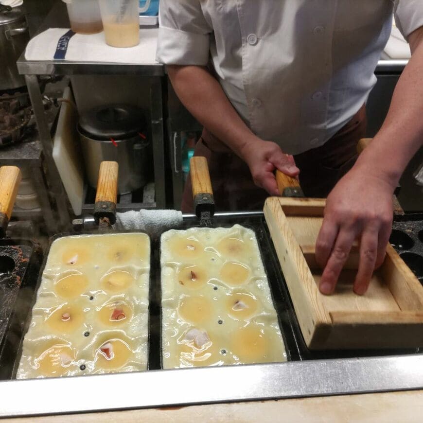 蓋をして……（著者撮影）