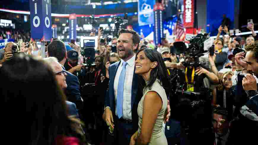 トランプ前大統領の副大統領に指名されたJ・D・バンス（写真：Doug Mills／The New York Times）