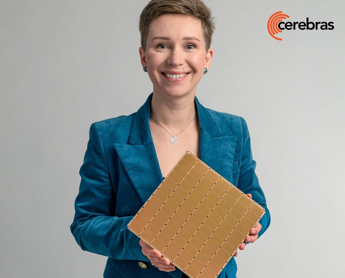300mmの半導体ウエハーから大きな1チップを作る、巨大半導体も登場（写真：Cerebras社）