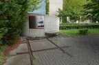 西宮北口の「ダイヤモンドクロス」モニュメント
