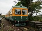 「かぼちゃ電車保存会」が静態保存するモハ10（11号）