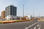 新伊勢崎駅前は広大なロータリーが特徴的
