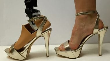 Students Build Adjustable Prosthetic Foot for High Heels