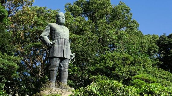 鹿児島市にある西郷隆盛の像