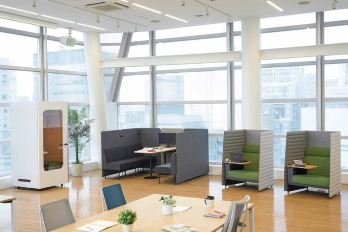 「こもれるオフィス」レイアウト例