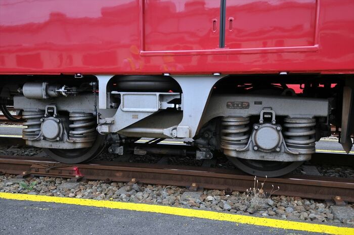 1500形の台車（中間車）