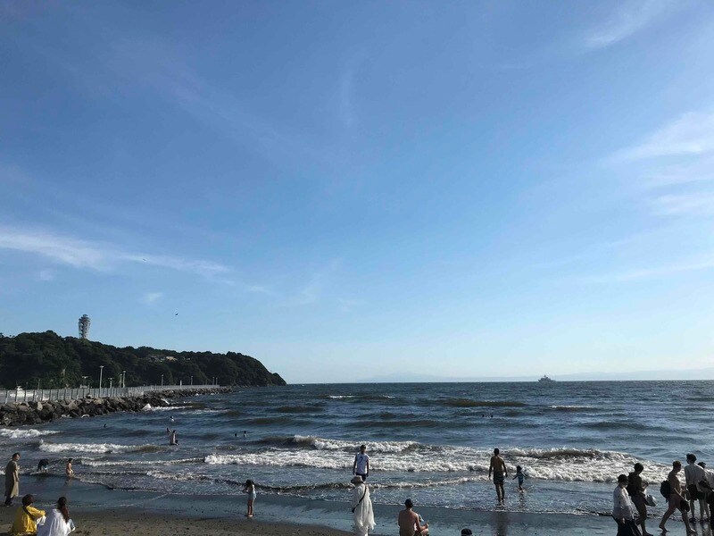 神奈川県・江ノ島海岸
