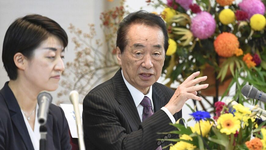 次期衆院選への不出馬を正式表明した立憲民主党の菅直人元首相（写真：共同）