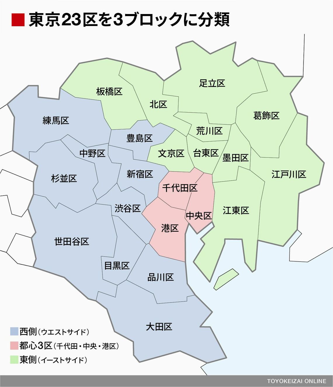 東京23区｢イーストサイド｣年収ランキング 東京23区の上場企業を3つのブロックに分類 | 賃金・生涯給料ランキング | 東洋経済オンライン