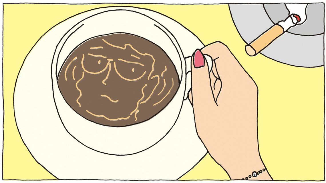 新婚の妻がぞっこんの54歳の夫。そんな夫婦の関係性とは?(イラスト:堀江篤史)