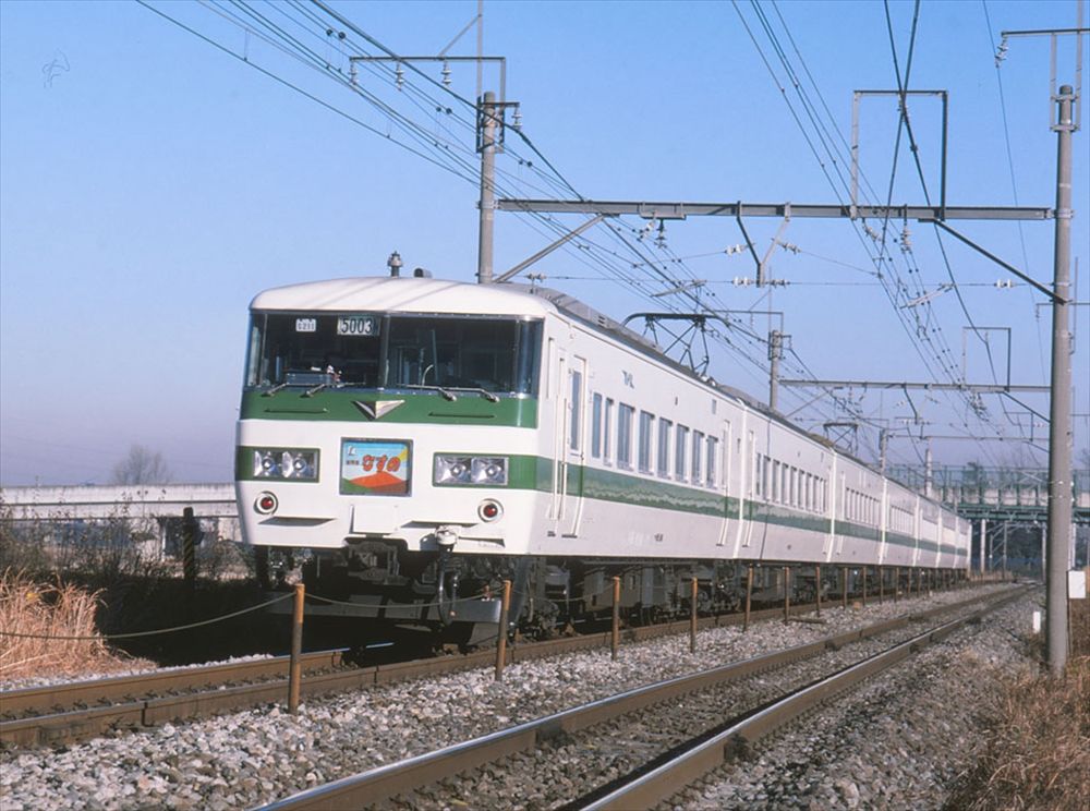 国鉄末期に登場した「新特急なすの」（筆者撮影）