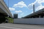松生町―門真南間の支柱工事