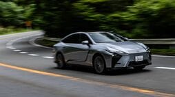 セダン継続と｢LS｣との役割分担…ハイブリッドとバッテリーEVを揃える新型｢ES｣に問う､新世代レクサスの将来