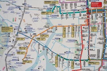 r1【バス路線図帳】東京23区 多摩 路線バス系統図バス停案内