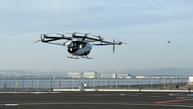 ｢空飛ぶクルマ｣万博会場で日常の空の移動へ一歩