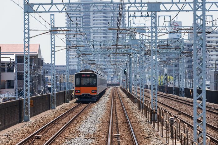 東武スカイツリーライン複々線区間