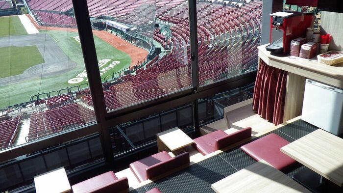 ここの座種がロイヤルボックスシートだ