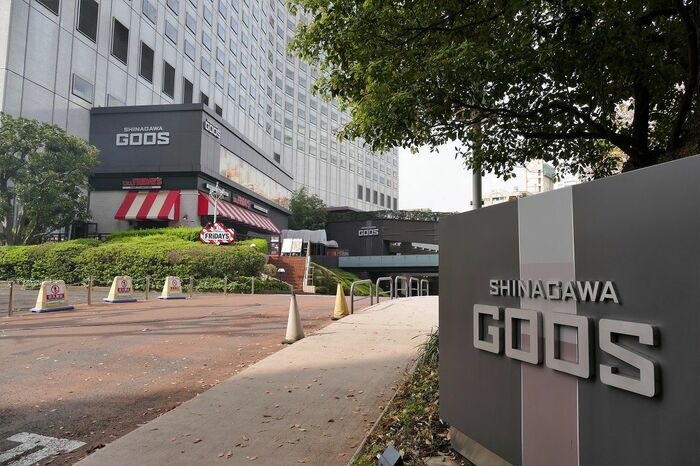 柘榴坂の「シナガワグース」への出入り口