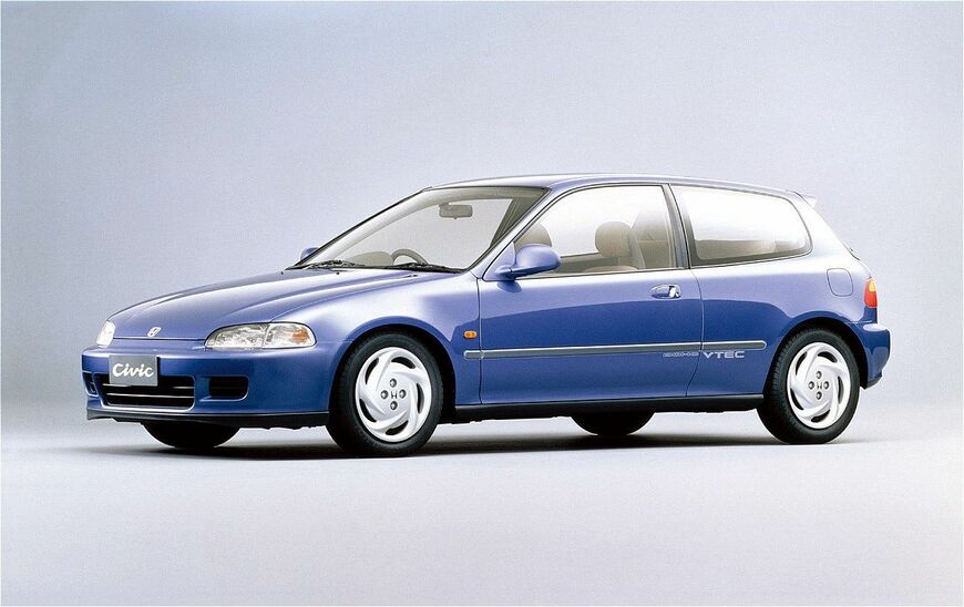 ホンダのEG型シビック（写真：本田技研工業）