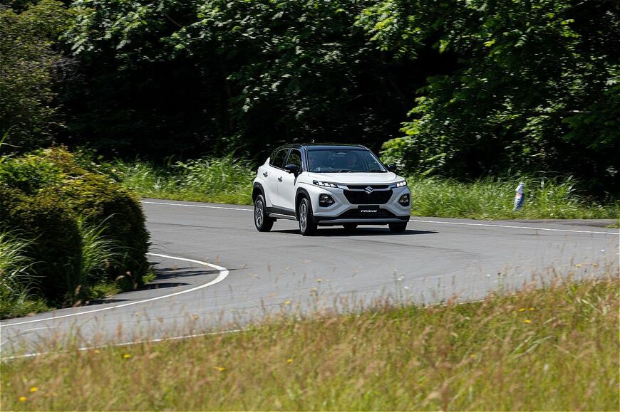 スズキ新型SUV「フロンクス（プロトタイプ）」のディテール（写真：三木宏章）