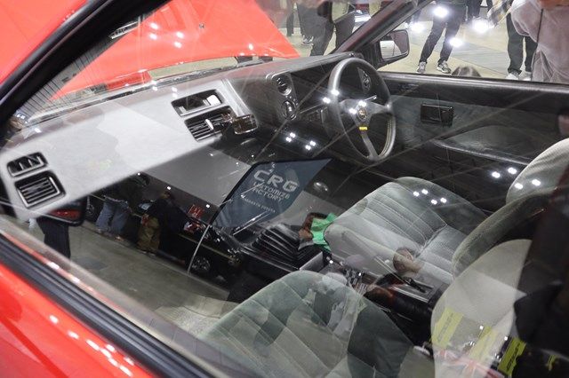 NTP名古屋トヨペット「リボーンレストア・プロジェクト」の概要と、レストアを手がけたAE86型「スプリンタートレノ」（写真：筆者撮影）