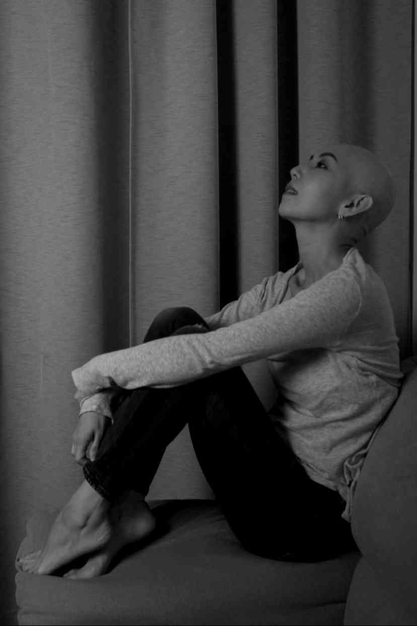 2020年、がん闘病中の勅使川原さん（写真：勅使川原さん提供）