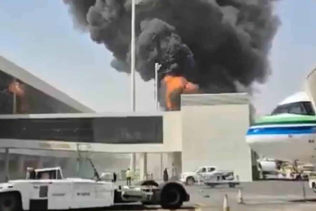 Attack reported again at Saudi capital’s airport ahead of investment conference