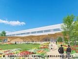 飯田市のリニア駅外観イメージ図