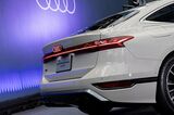 アウディ「A6 e-tron」シリーズおよび発表会の様子（写真：三木 宏章）